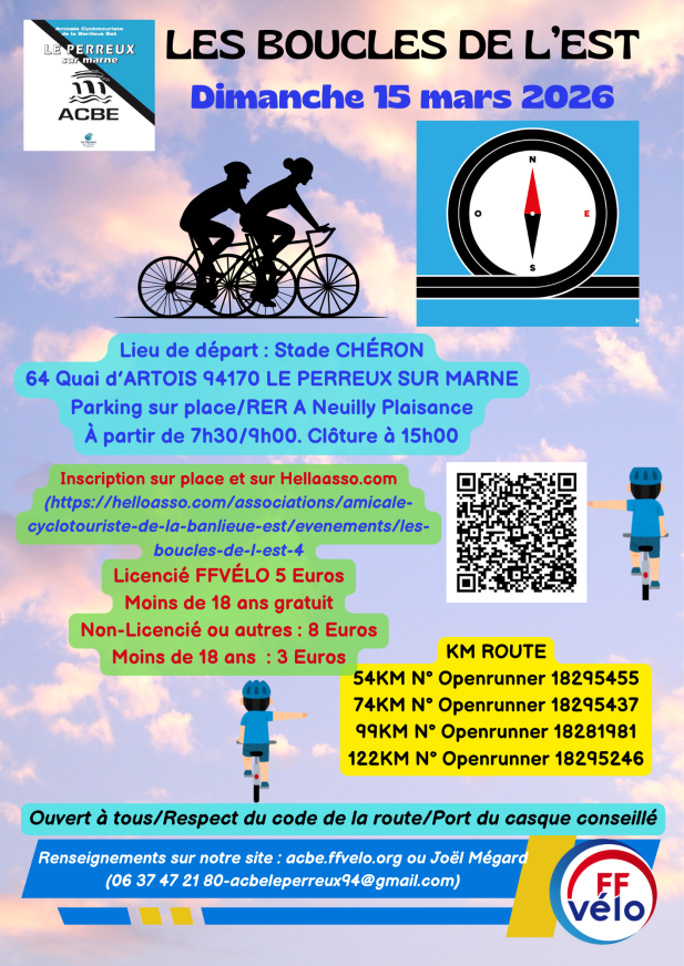 AUDAX BRM 200 km J'aime les chateaux