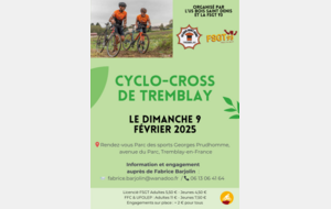 CYCLOCROSS de Tremblay en France 